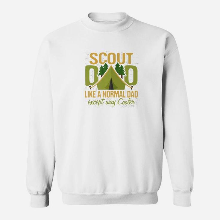 Scout Dad Cub Leader Boy Camping Scouting Gift Men Sweat Shirt