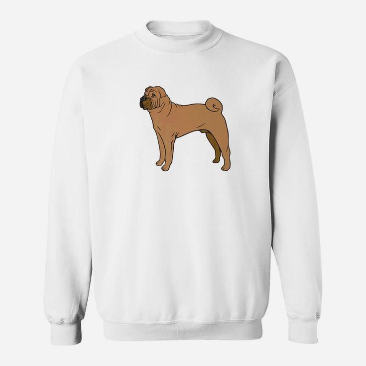 Sharpei Dog Breed Gift For Animal Dogs Lover Sweat Shirt