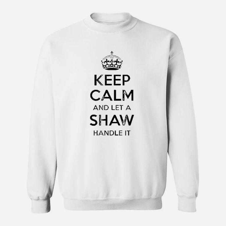 Shaw Funny Surname Family Tree Birthday Reunion Gift Idea Sweat Shirt