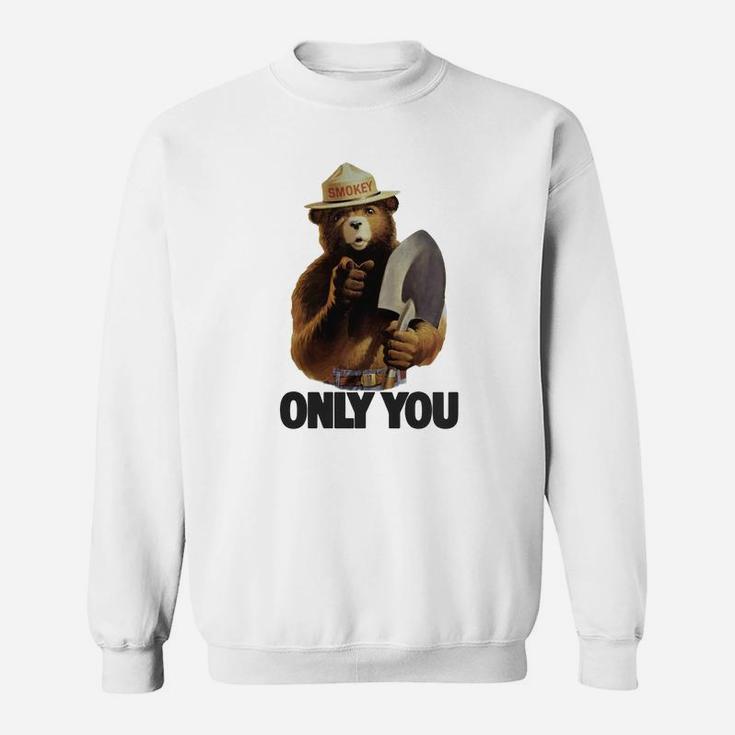 Smokey Bear Only You Kids T Shirt Sweat Shirt