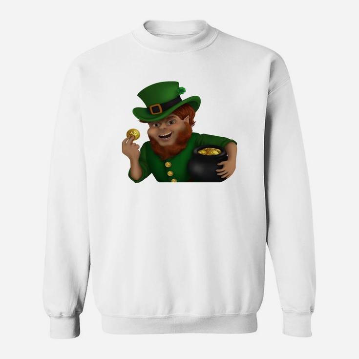 St Patrick S Day Lucky Leprechaun Sweat Shirt