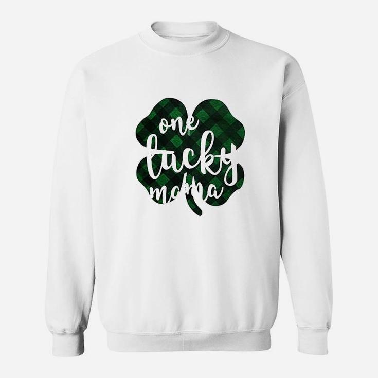 St Patricks Day One Lucky Mama Mothers Day Gift Sweat Shirt