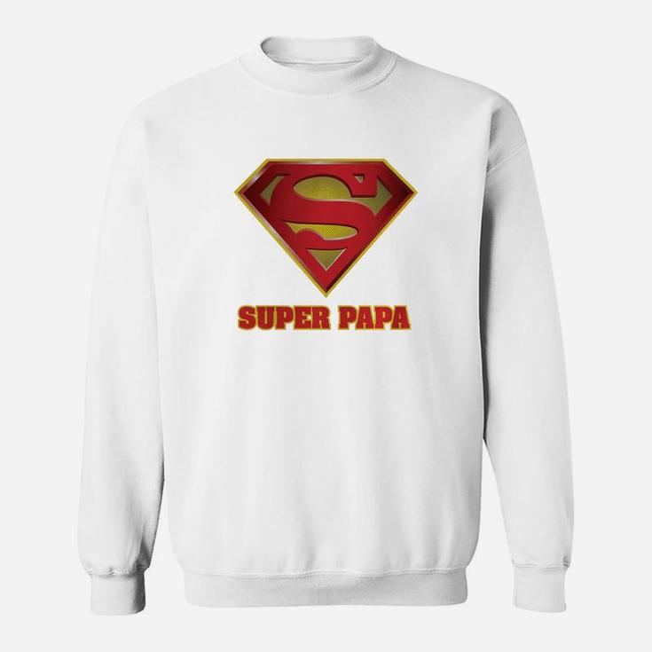 Super Papa, Fathers Day, Papa, best christmas gifts for dad Sweat Shirt