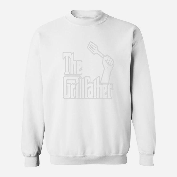 The Grillfather Funny Design Art Gift For Grill Lo Sweat Shirt