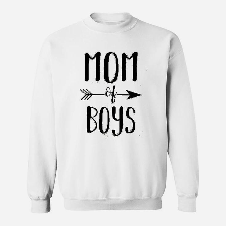 Umsuhu Mom Of Boys Funny Cute Mom With Sayings Mother Gifts Sweat Shirt