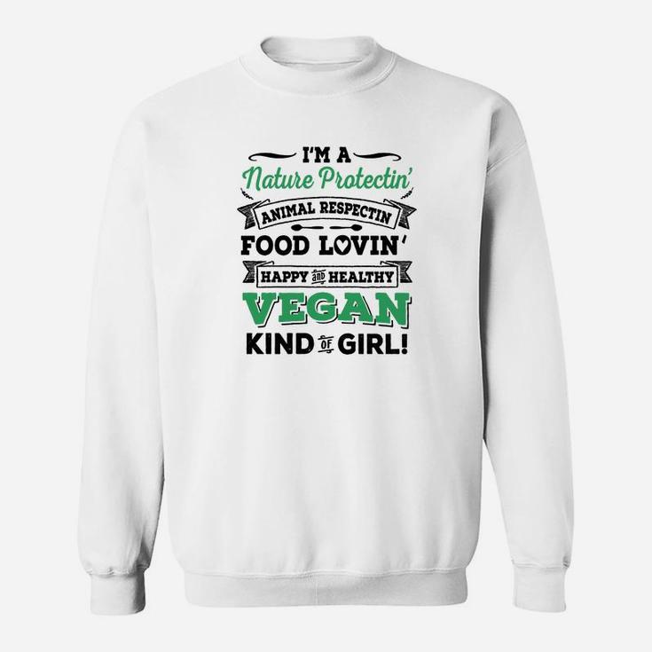 Vegane Art Von Mädchen- Sweatshirt