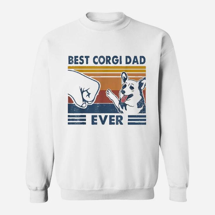 Vintage Best Corgi Dad Ever Sweat Shirt
