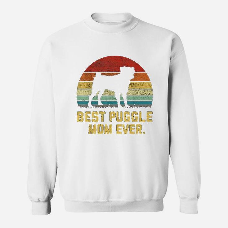 Vintage Best Puggle Mom Ever Thoughtful Gifts For Mom Sweat Shirt