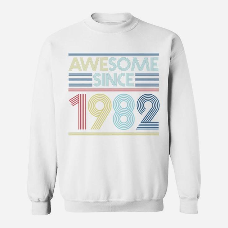 Vintage Birthday Gifts Awesome Since 1982  Sweat Shirt
