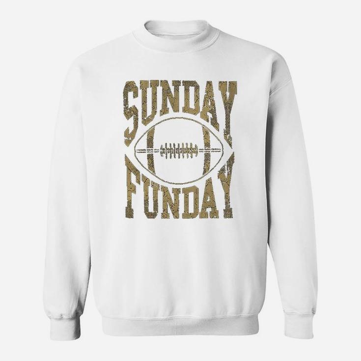 Vintage Sunday Funday Football Sweat Shirt