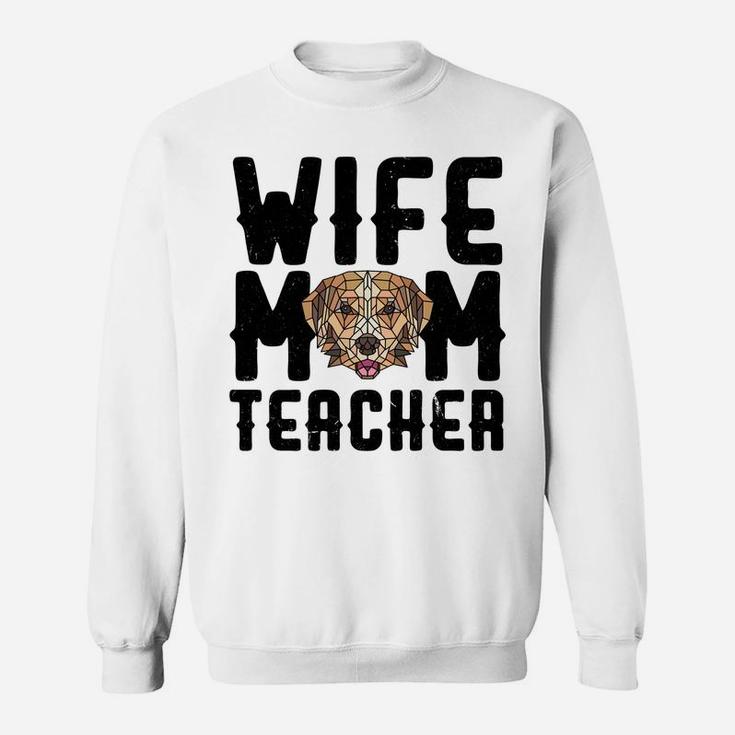 Womens Best Wife Dog Mom Teacher Mothers Day Gift 2022 Sweat Shirt