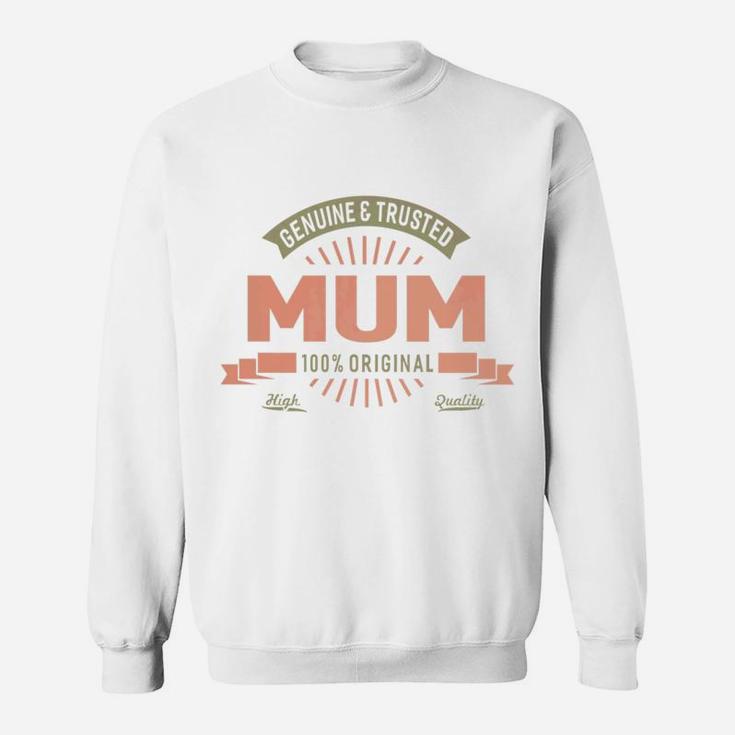 Womens Genuine Mum Great Gifts For Grandma Women Sweat Shirt
