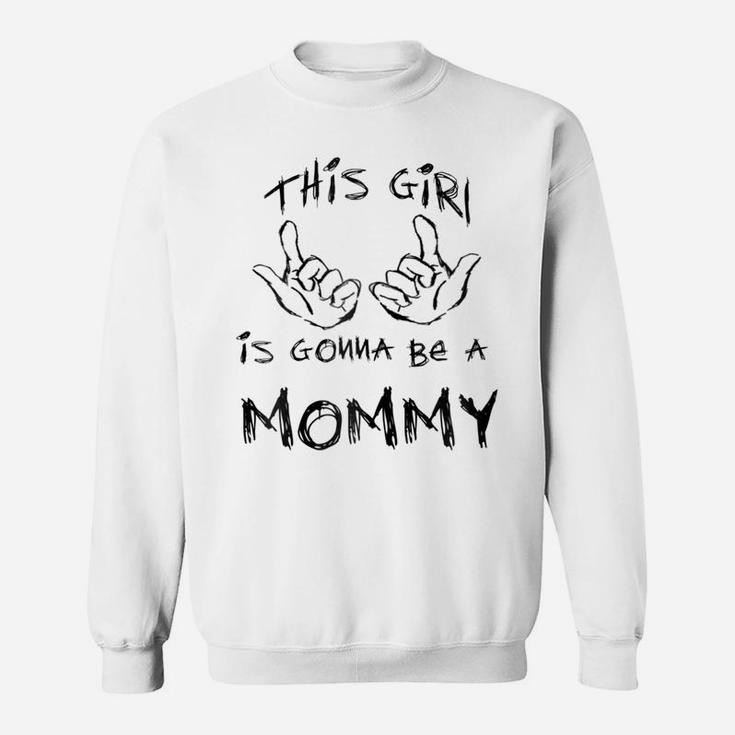 Maglietta Divertente TAILAD Per Future Mamme - This Girl Is Gonna Be A Mommy - Unisex In Cotone 100%