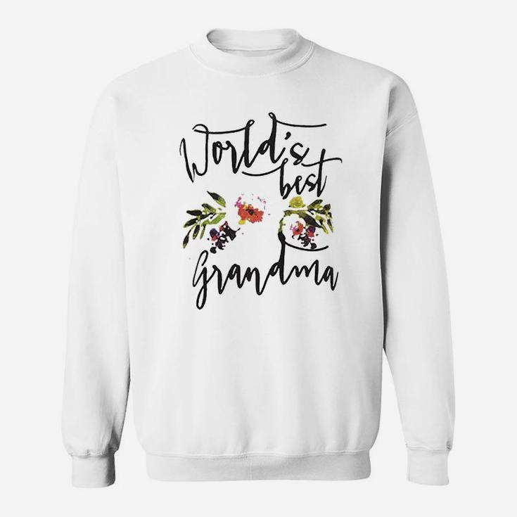 Worlds Best Grandma Mothers Day Best Gift For Mom Sweat Shirt
