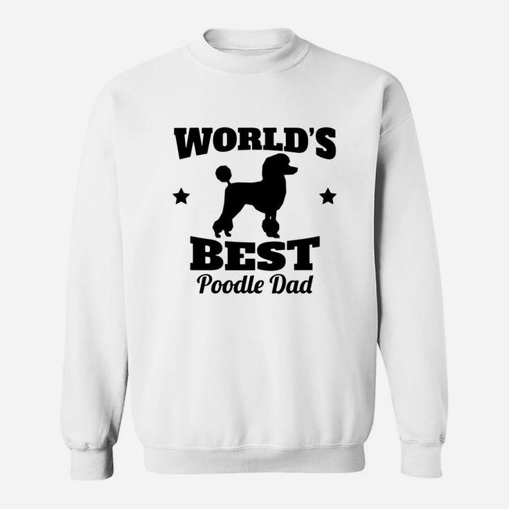 World's Best Poodle Dad - Men's T-shirt Sweat Shirt