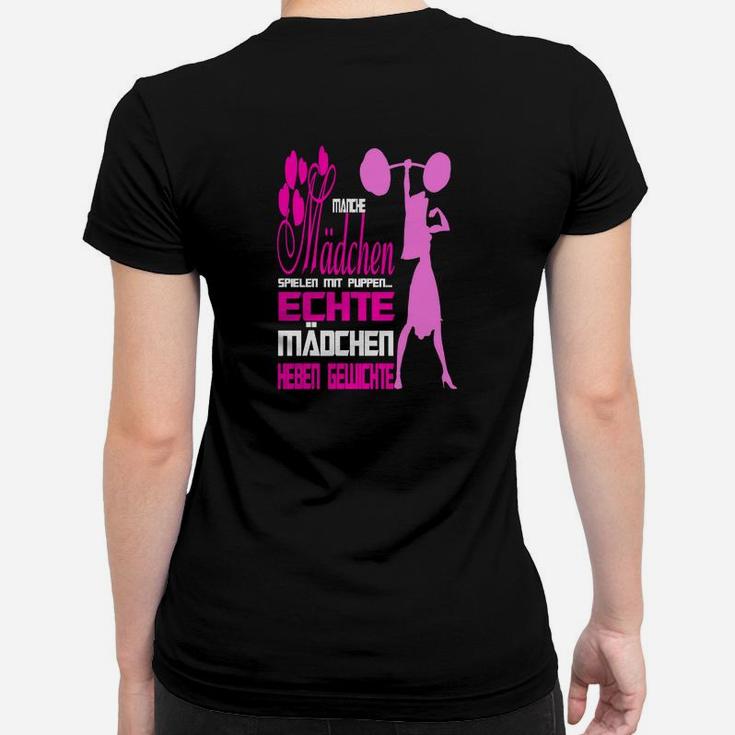 Echte Mädchen Heben Gewichte Frauen T-Shirt