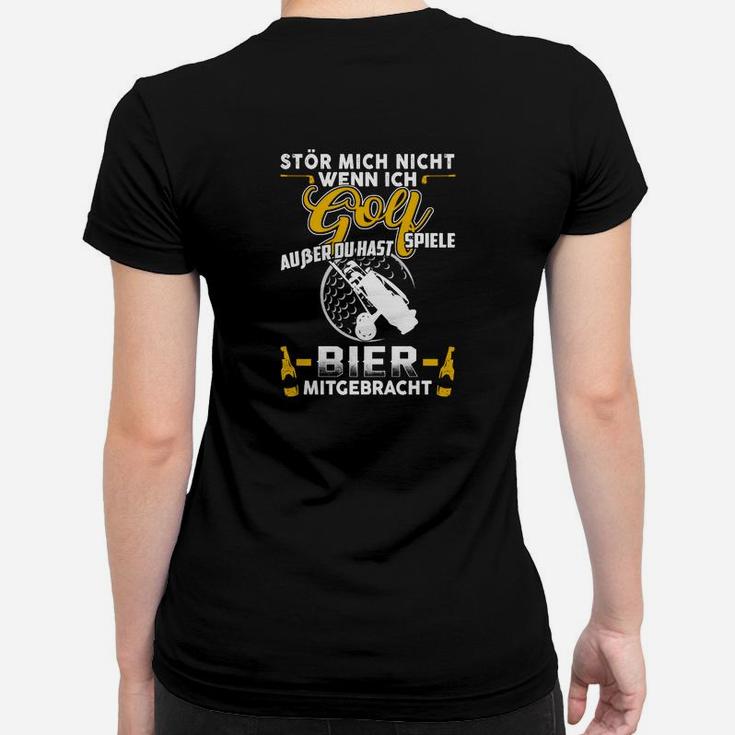 Stör Mich Nicht Während Ich Golf Spiele Frauen T-Shirt