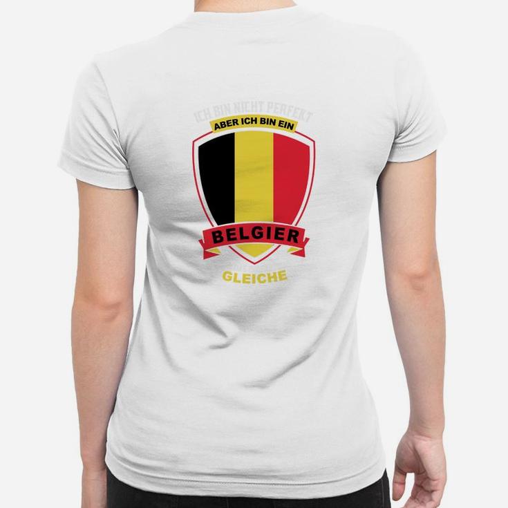 Belgien-Fan Frauen Tshirt Aber ich bin ein Belgier für Fußballfans