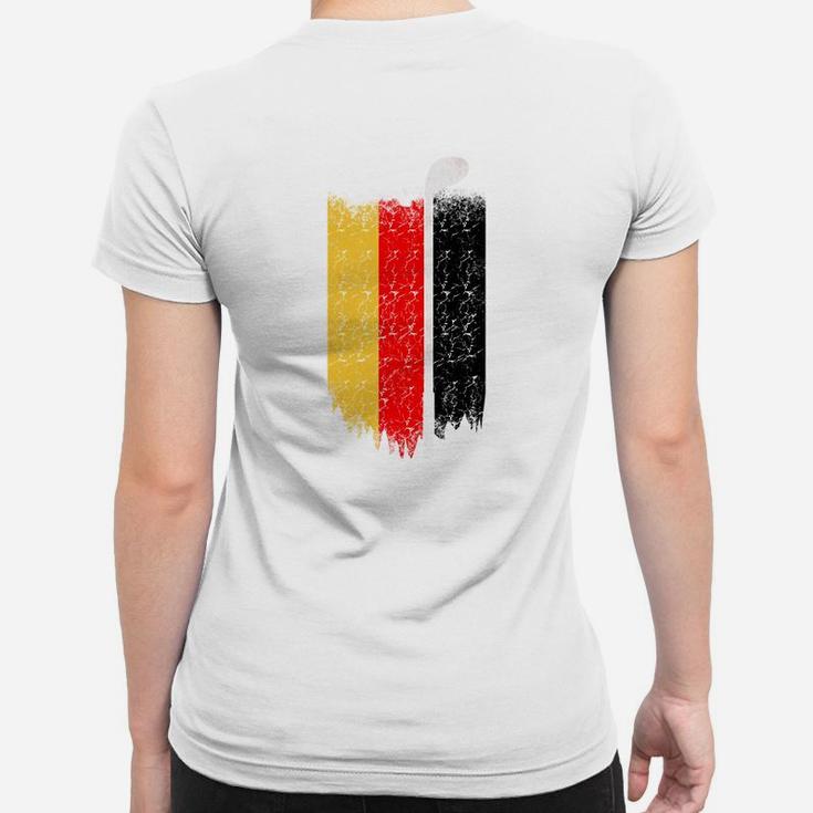 Herren Frauen Tshirt Belgien-Flagge Grunge-Stil, Abstraktes Design Tee