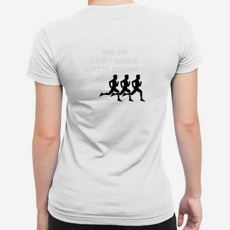Lauf-Evolution Herren Grafik Frauen Tshirt in Weiß, Sportliches Motiv