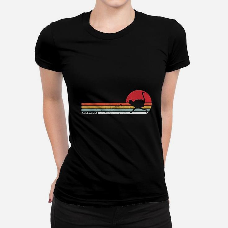 Allegedly Ostrich Shirt Retro Sunset Gift For Men Women