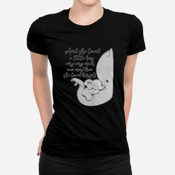 And She Loved A Little Boy Very Very Much Even More Than T-shirt Women T-shirt