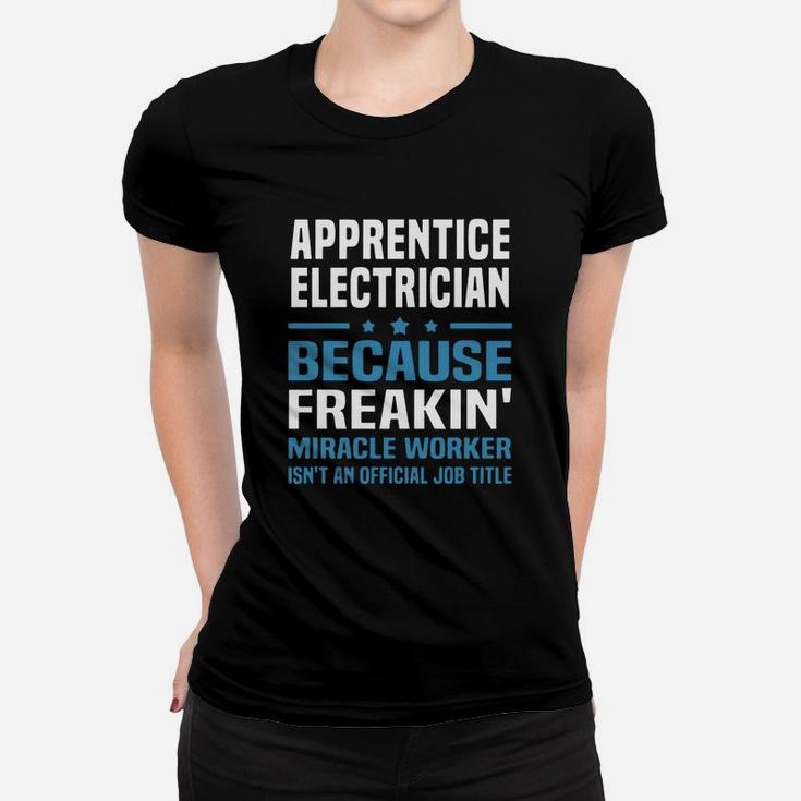 Apprentice Electrician Ladies Tee