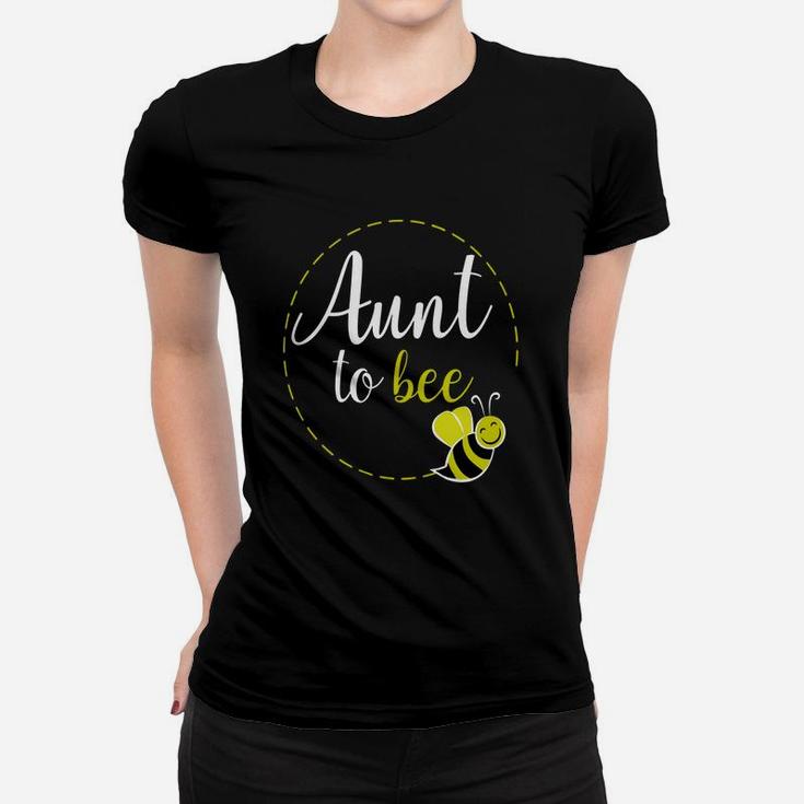 Aunt To Bee Shirt New Aunt To Be Funny Cute Gift Women T-shirt
