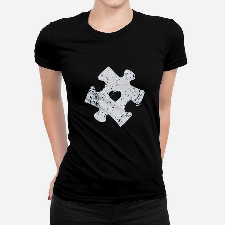 Autism Puzzle For Women Autism Awareness Gifts For Her Ladies Tee