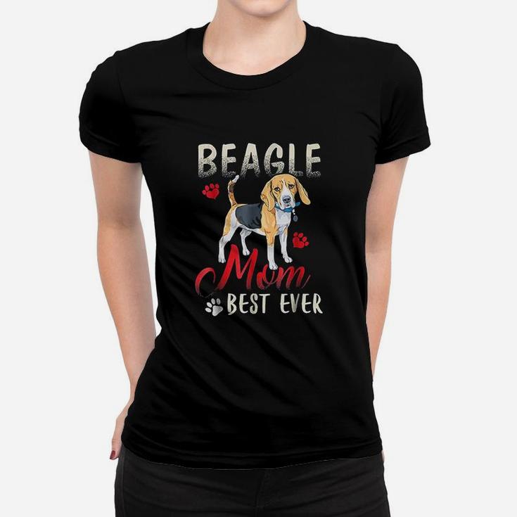 Beagle Shirt Funny Beagle Mom Best Ever Ladies Tee