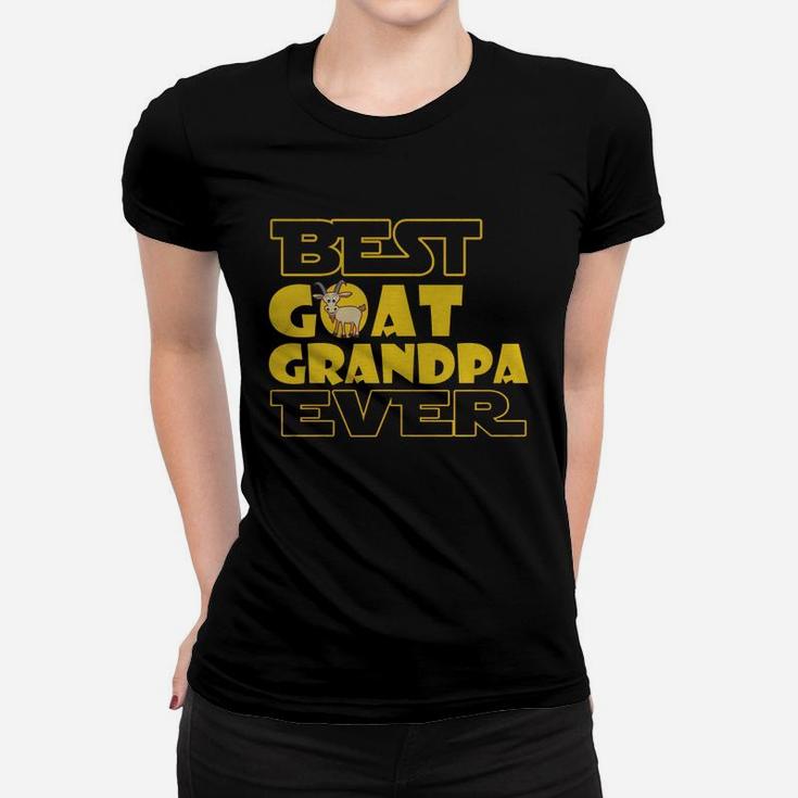 Best Goat Grandpa Ever Tshirt Ladies Tee