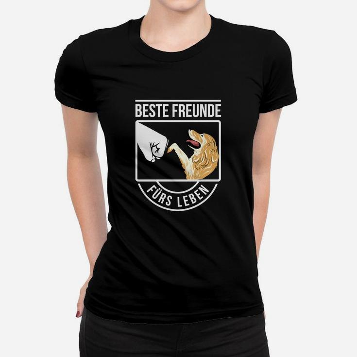 Beste Freunde Fürs Leben Golden Retriever Frauen T-Shirt