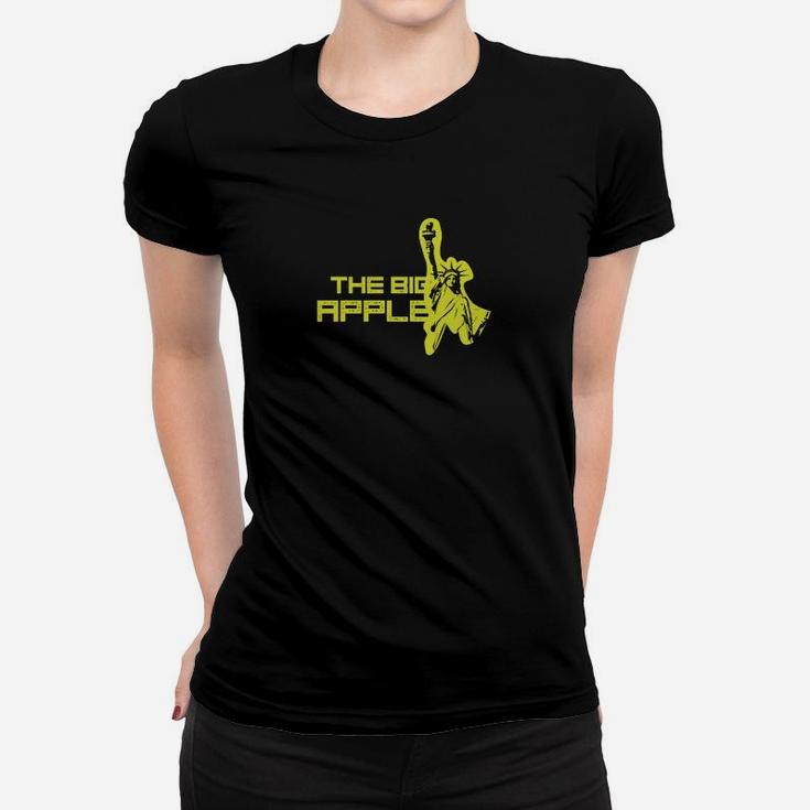 Big Apple New York Frauen Tshirt, Minimalistisches Design für Städtereisen