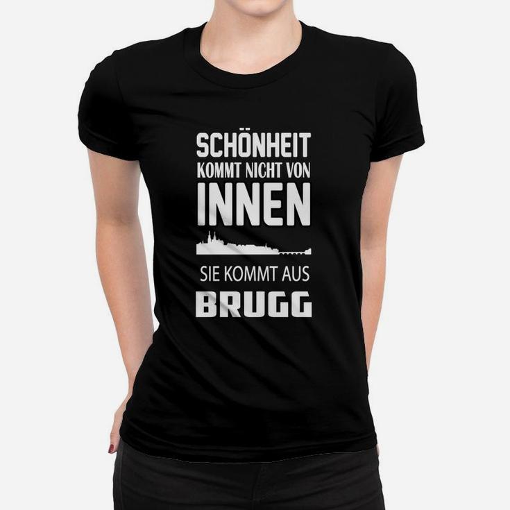 Brugg Stolz Frauen Tshirt: Eleganz & Charme aus Brugg