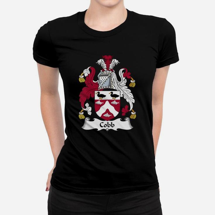 Cobb Family Crest / Coat Of Arms British Family Crests Ladies Tee