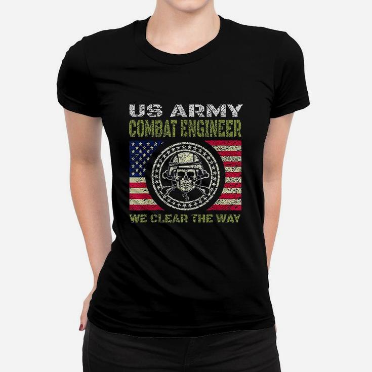Combat Engineer For Us Army Veteran Ladies Tee