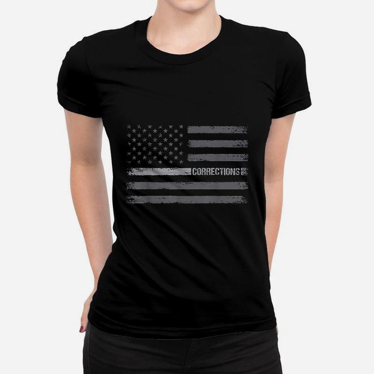 Correctional Officer T-Shirt Usa American Flag Gift Vintage
