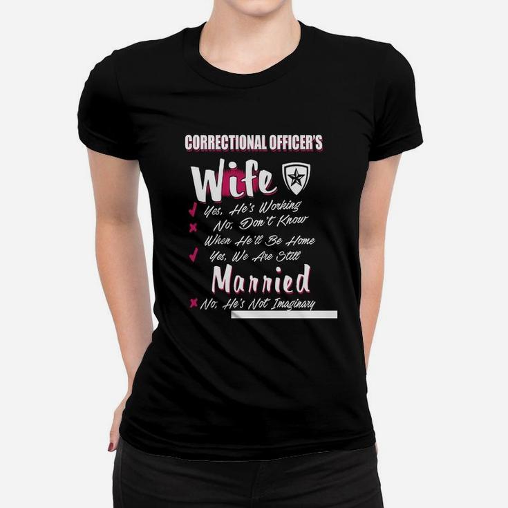 Correctional Officer Wife T-shirt Ladies Tee