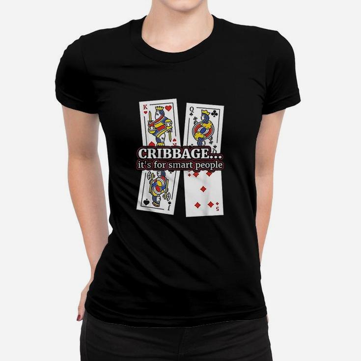 Cribbage Gift For Playing Card Board Game Players Ladies Tee