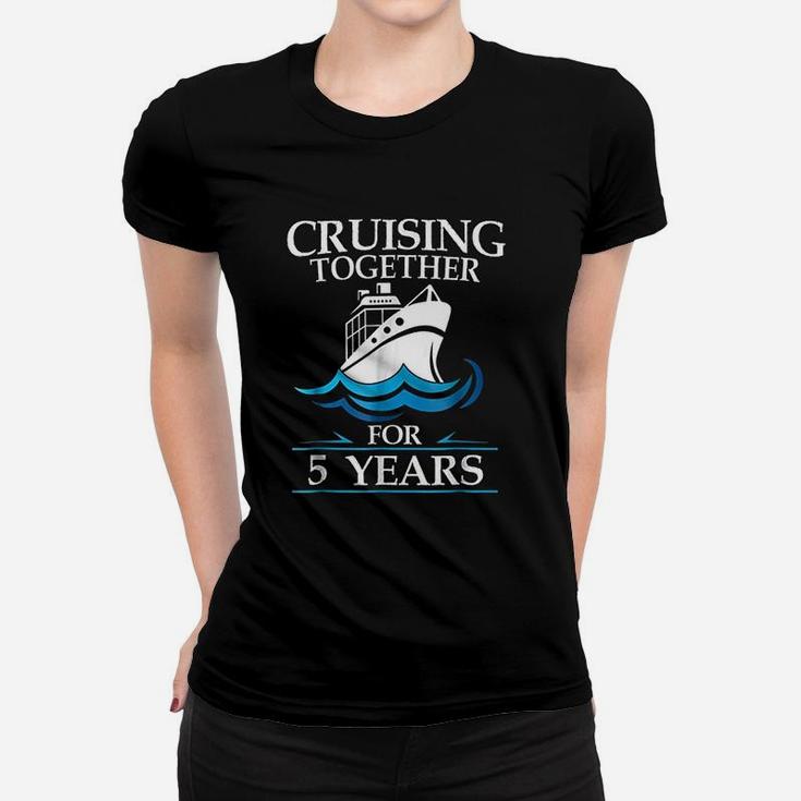 Cruising Together For 5 Years Anniversary Gift Ladies Tee