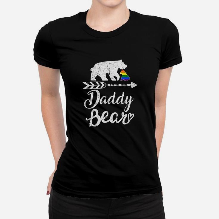 Daddy Bear Lgbt Rainbow Pride Gay Lesbian Ladies Tee