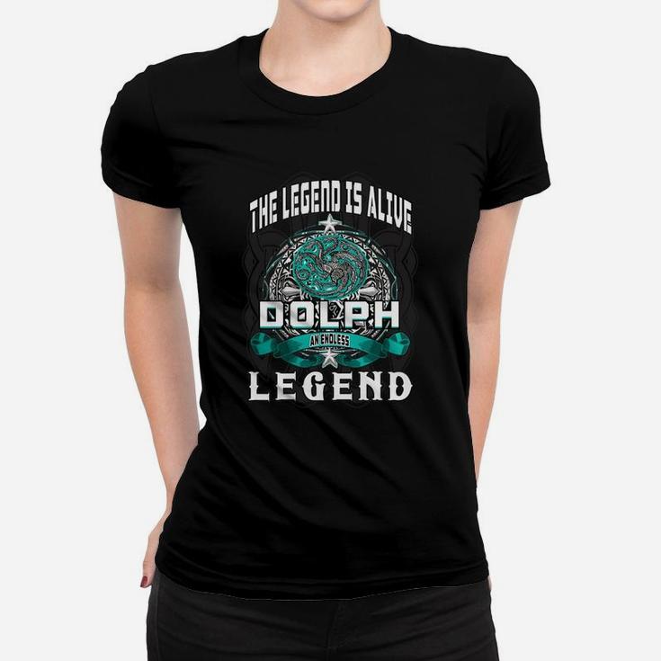 Dolph Endless Legend 3 Head Dragon Women T-shirt