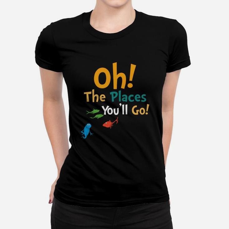 Dr Seuss Oh The Places You ll Go T shirt Women T shirt Seseable UK