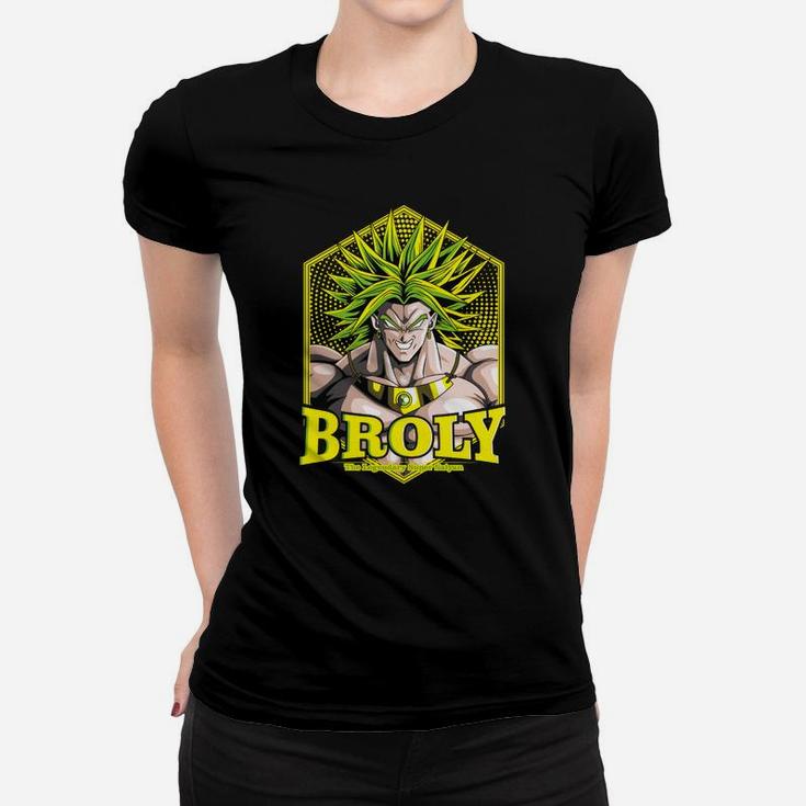 Dragon Ball Z Broly Herren Frauen Tshirt - Fan Design in Schwarz
