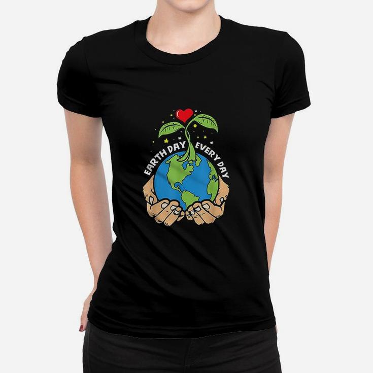 Earth Day Every Day Climate Strike Environmentalist Gift Ladies Tee