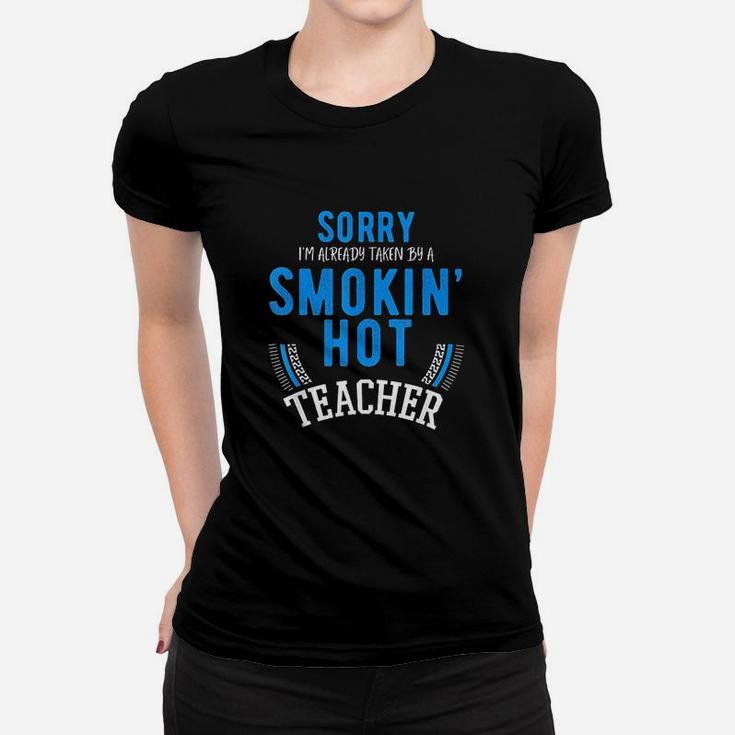 Engaged To A Teacher Funny Marry Hot Teachers Gift Ladies Tee