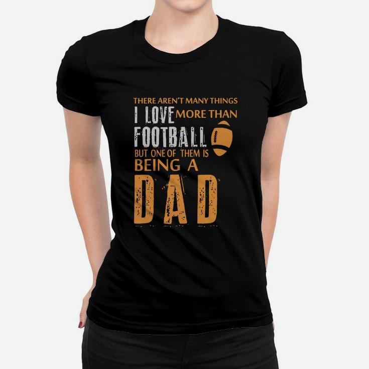 Family - Dad I Love Football Ladies Tee