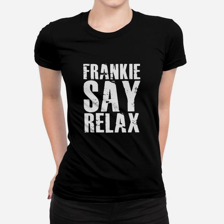 Frankie Say Relax T Shirt Ladies Tee