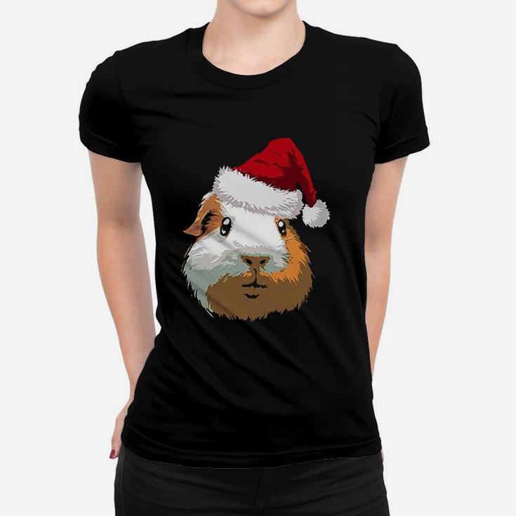 Funny Christmas Guinea Pigs For Guinea Pig Lovers Ladies Tee
