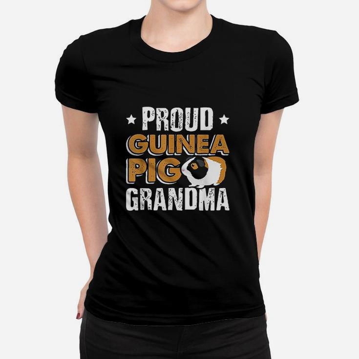 Funny Guinea Pig Gift Proud Guinea Pig Grandma Ladies Tee